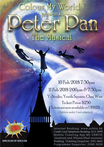 Peter Pan tickets on sale now!!!