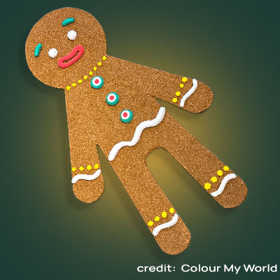 Colour My World X'mas 2025_Ginormous Gingerbread